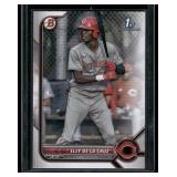 Elly De La Cruz RC  2022 Bowman 1st #BP-50 Cincinnati Reds Baseball Card
