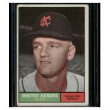 Whitey Herzog   1961 Topps #106 Kansas City Athletics Baseball Card