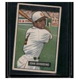 Johnny Berardino RC  1951 Bowman #245 St. Louis Browns Baseball Card
