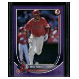 Mike Trout Purple SP  83/250 2024 Topps #6 Los Angeles Angels Baseball Card