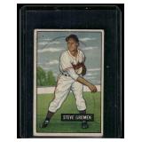 Steve Gromek   1951 Bowman #115 Cleveland Indians Baseball Card