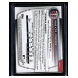 Walker Jenkins Sapphire RC RC  2025 Bowman Chrome Prospects #BCP-1 Minnesota Twins Baseball Card