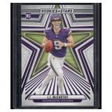J.J. McCarthy RC  2024 Panini Rookies & Stars #135 Minnesota Vikings Football Card