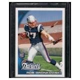 Rob Gronkowski RC  2010 Topps #148 New England Patriots Football Card