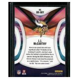 J.J. McCarthy RC  2024 Panini Rookies & Stars Rookie Rush #RR-JMY Minnesota Vikings Football Card