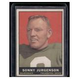 Sonny Jurgenson   1961 Topps #95 Philadelphia Eagles Football Card