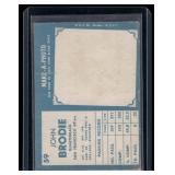 John Brodie RC  1961 Topps #59 San Francisco 49ers Football Card