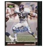 Jack Del Rio Auto /1480  1104/1480 1995 Classic Pro Line # Minnesota Vikings Football Card