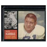 Alex Karras   1962 Topps #58 Detroit Lions Football Card