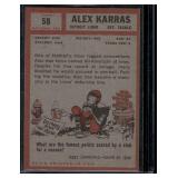 Alex Karras   1962 Topps #58 Detroit Lions Football Card