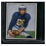 Jack Zilly   1950 Bowman #124 Los Angeles Rams Football Card