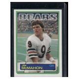 Jim McMahon RC  1983 Topps #33 Chicago Bears Football Card