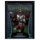 Jayden Daniels RC  2024 Topps Chrome Youthquake #Y-3 Washington Commanders Football Card