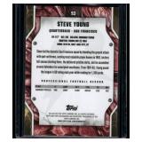 Steve Young /50 Lava Refractor  35/50 2024 Topps Resurgence #93 San Francisco 49ers Football Card