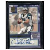 Chris Weinke   2001 Topps Reserve Autographs #TR-CW Carolina Panthers Football Card