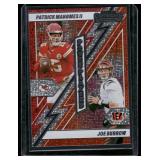 Patrick Mahomes II / Joe Burrow   2024 Contenders Power Players #1  Football Card