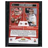 Patrick Mahomes II / Joe Burrow   2024 Contenders Power Players #1  Football Card