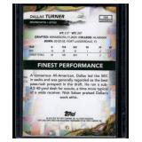 Dallas Turner /200 RC 044/200 2024 Topps Finest #156 Minnesota Vikings Football Card