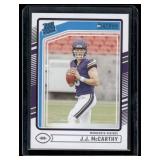 J.J. McCarthy RC  2024 Donruss #303 Minnesota Vikings Football Card
