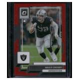 Maxx Crosby   2022 Donruss Optic #106 Las Vegas Raiders Football Card