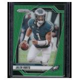 Jalen Hurts   2024 Panini Prizm Green #231 Philadelphia Eagles Football Card