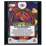 Patrick Mahomes II Insert   2024 Contenders Superntural #1 Kansas City Chiefs Football Card