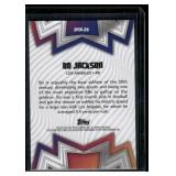 Bo Jackson Dynamos /125  072/125 2024 Topps Finest #DYN-26 Los Angeles Raiders Football Card