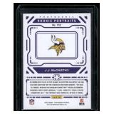 J.J. McCarthy RC  2024 Panini Photogenic #152 Minnesota Vikings Football Card
