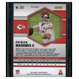 Patrick Mahomes II   2021 Mosaic Prizm #221 Kansas City Chiefs Football Card