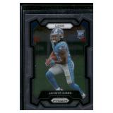 Jahmyr Gibbs RC  2023 Panini Prizm Rookie #331 Detroit Lions Football Card