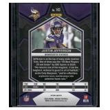 Justin Jefferson   2024 Panini Mosaic Green #143 Minnesota Vikings Football Card