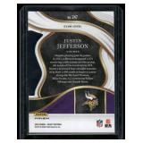 Justin Jefferson   2023 Panini Select #247 Minnesota Vikings Football Card