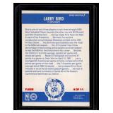 Larry Bird   1987 Fleer Sticker #4 Boston Celtics Basketball Card