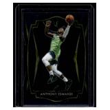 Anthony Edwards RC  2021 Select Blue #169 Minnesota Timberwolves Basketball Card