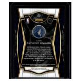 Anthony Edwards RC  2021 Select Blue #169 Minnesota Timberwolves Basketball Card