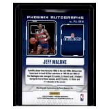 Jeff Malone   2023 Panini Phoenix Autographs #PA-JMW Washington Bullets Basketball Card
