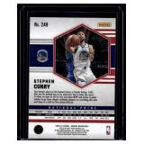 Stephen Curry   2020 Panini Mosaic National Pride #249 Golden State Warriors Basketball Card