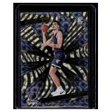 Zach Edey RC  2024 Panini Revolution Blue Storm #134 Memphis Grizzlies Basketball Card