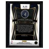 Anthony Edwards   2024 Panini Select Blue  Prizm #365 Minnesota Timberwolves Basketball Card