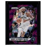 Nickeil Alexander-Walker  142/149 2024 Panini Prizm Purple Ice #135 Minnesota Timberwolves Basketball Card