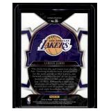 LeBron James   2023 Panini Blue Select Concourse #26 Los Angeles Lakers Basketball Card