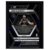 Jaden McDaniels  09/99 2024 Panini Purple Mosaic #101 Minnesota Timberwolves Basketball Card