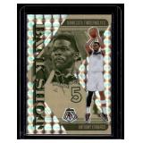 Anthony Edwards   2025 Mosaic Bank Shots Insert #17 Minnesota Timberwolves Basketball Card