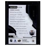 Connor McDavid  105/899 2021 Upper Deck Synergy Exceptional Stars #ES-CM Edmonton Oilers Hockey Card