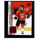Connor Bedard RC  2023 Upper DeckTeam Canada Juniors #8 Chicago Blackhawks Hockey Card