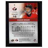 Connor Bedard RC  2023 Upper DeckTeam Canada Juniors #8 Chicago Blackhawks Hockey Card
