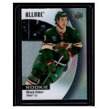 Brock Faber RC  2024 Allure #112 Minnesota Wild Hockey Card