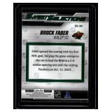 Brock Faber   2023 O-Pee-Chee Platinum Sweet Selections #SS-10 Minnesota Wild Hockey Card