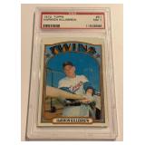Harmon Killebrew PSA 7 NM 1972 Topps #51 Minnesota Twins Vintage Baseball Card