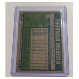 Thurman Munson 1977 Topps #170 Vintage Baseball Card